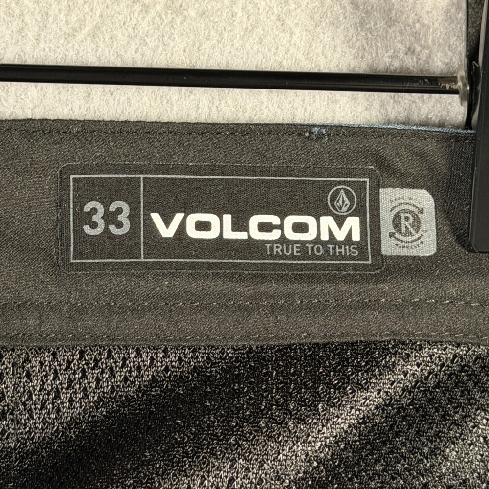 Volcom Mens Frickin Modern Stretch Shorts Slate Blue Grey‎ Size 33 A3232201 - Picture 8 of 13